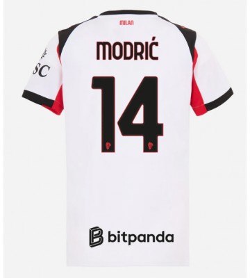 AC Milan Luka Modric #14 Replica Away Stadium Shirt for Women 2025-26 Short Sleeve